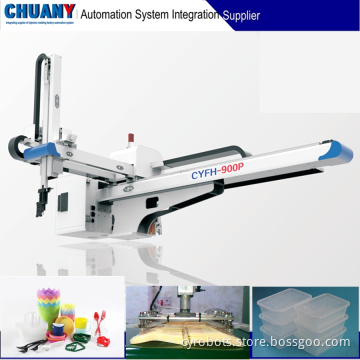 high precision robot arm for plastic Injection molding machine Available oversea after-sales service
